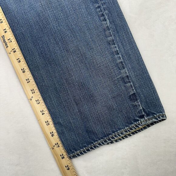 Polo Ralph Lauren Men's Hayden Relaxed Fit Straight Leg Blue Denim Jeans 32x28.5 - Picture 10 of 11